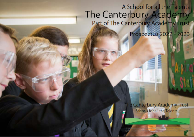The Canterbury Academy Prospectus 2022 - 2023